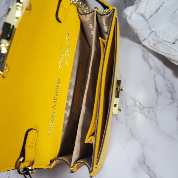 Karl Lagerfeld Crossbody | Color Mango - Picture 6 of 8